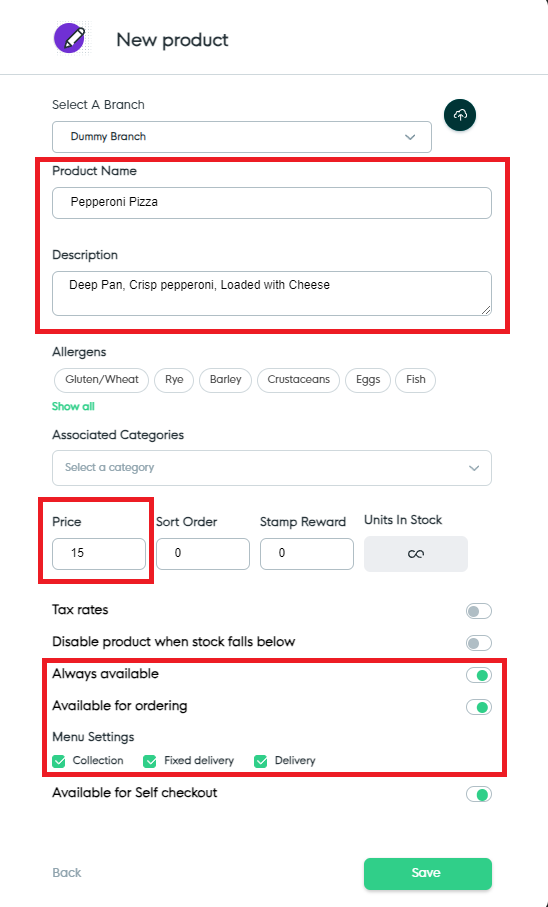 Create Product-1